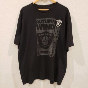 Las Vegas Raiders Autmn Wind Black T-Shirt XXL